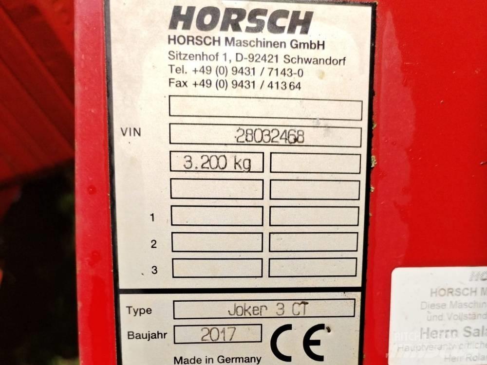 Horsch Joker 3 CT Tanierové brány