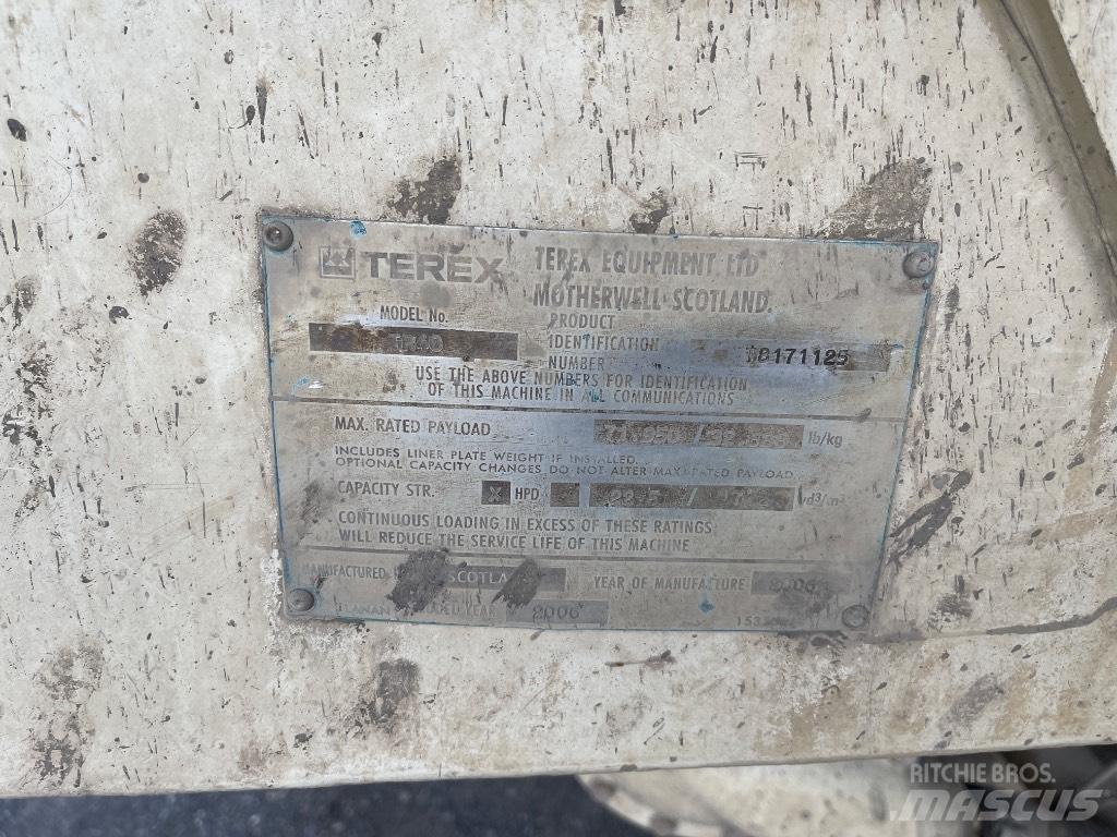 Terex TA 40 Kĺbové nákladné autá