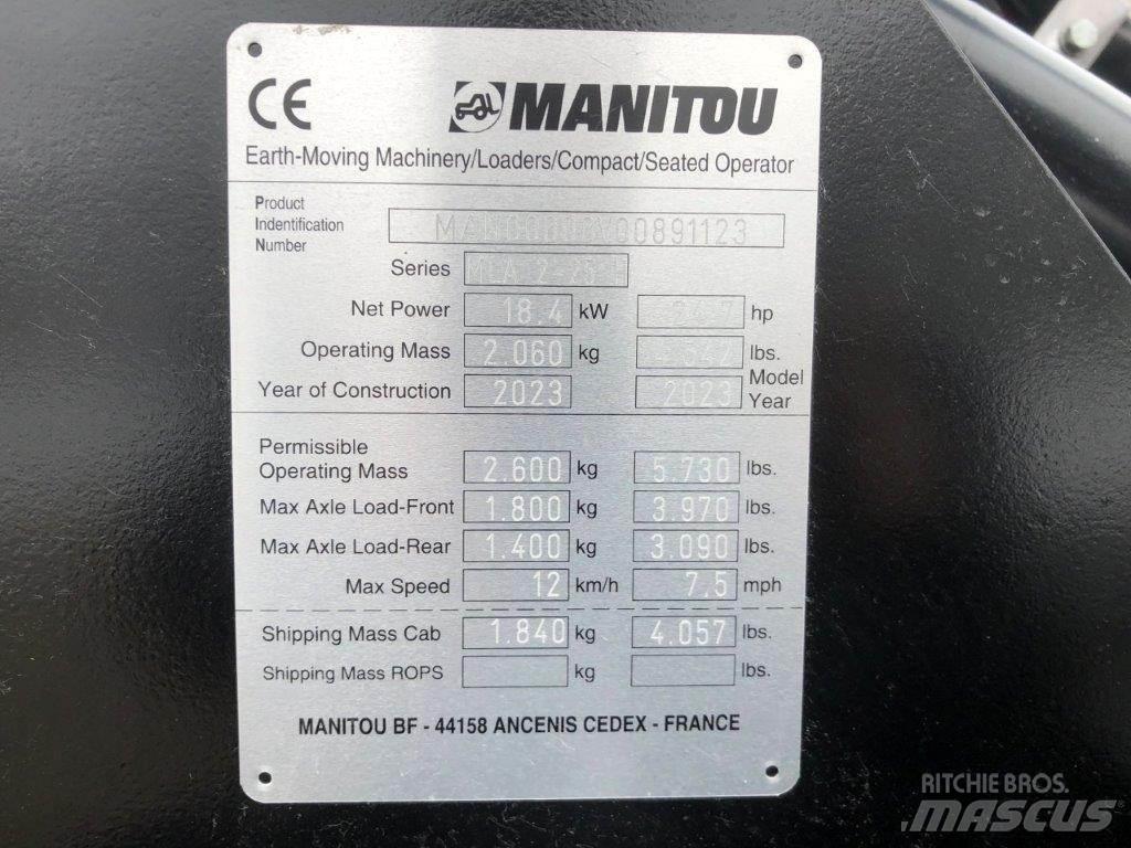 Manitou MLA 2-25 H Ďalšie poľnohospodárske stroje