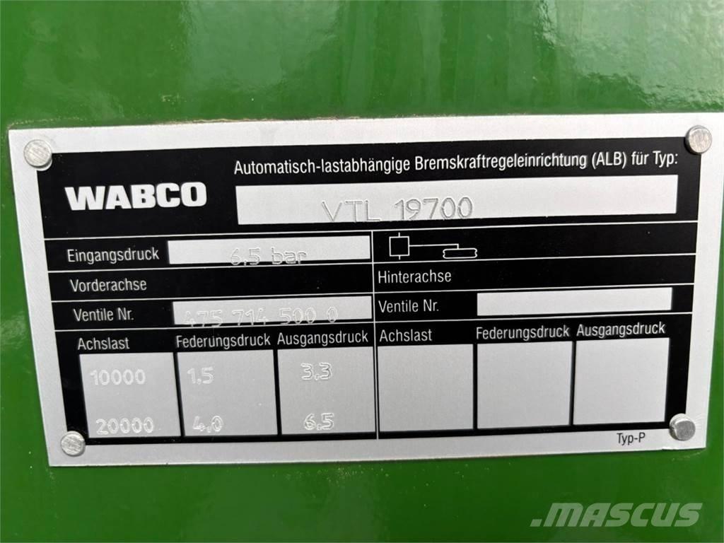 Kotte VT 19.700 Rozmetadlá maštaľného hnoja