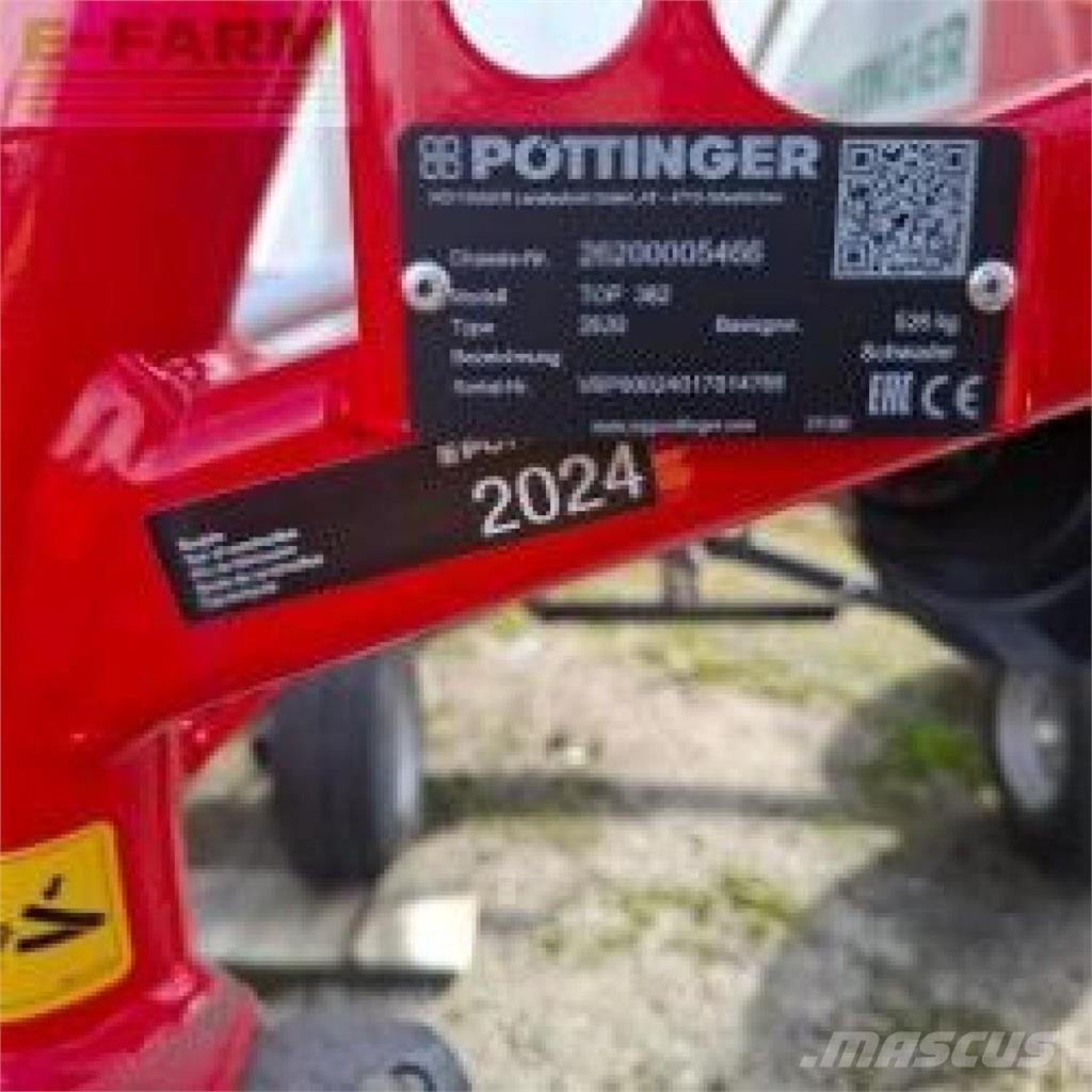 Pöttinger Top 382 Riadkovače