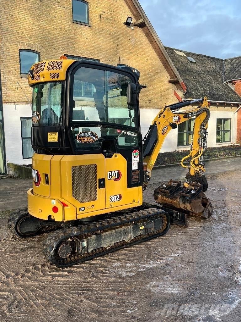 CAT 302 Mini rýpadlá < 7t