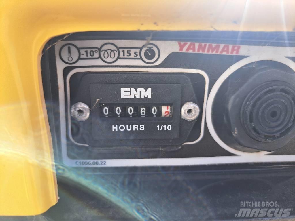 Yanmar C 08 Stavebné sklápače