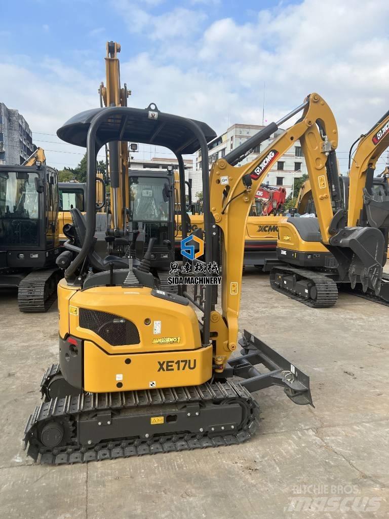 XCMG XE 17 U Mini rýpadlá < 7t