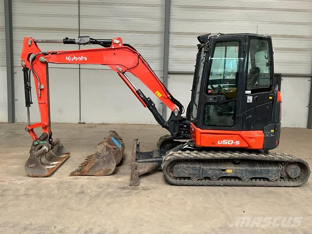 Kubota U 50-5 Mini rýpadlá < 7t