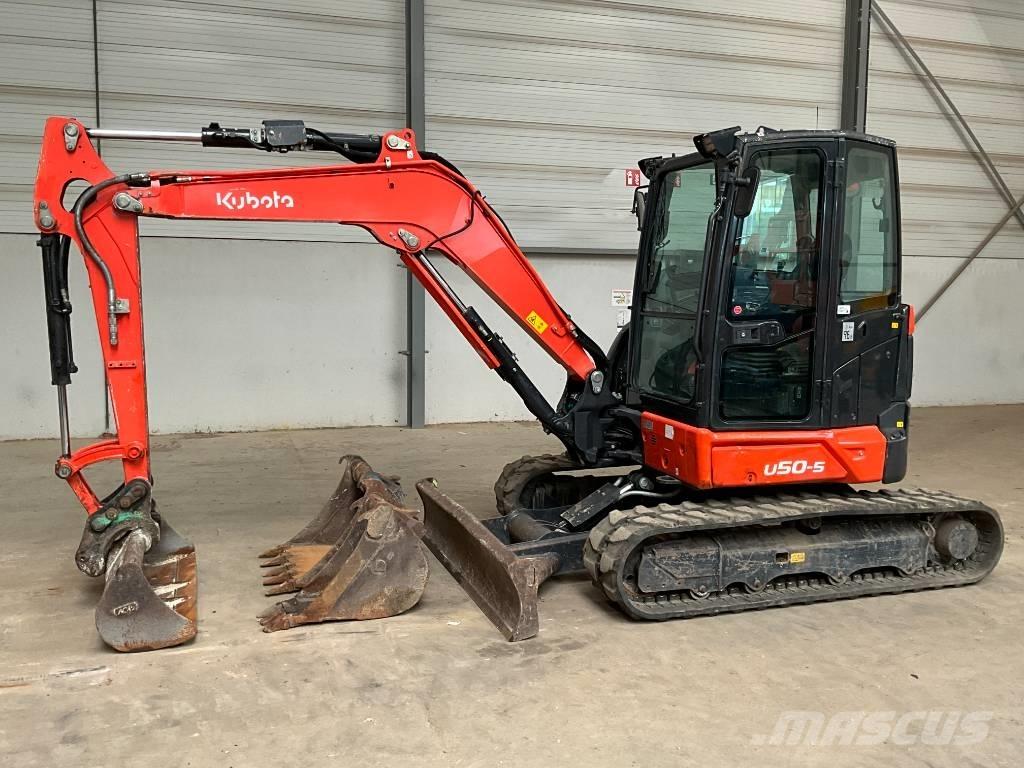 Kubota U 50-5 Mini rýpadlá < 7t