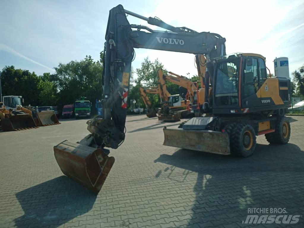 Volvo EW 180 E Kolesové rýpadlá