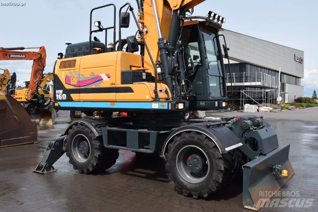 Hyundai HW 160 Kolesové rýpadlá
