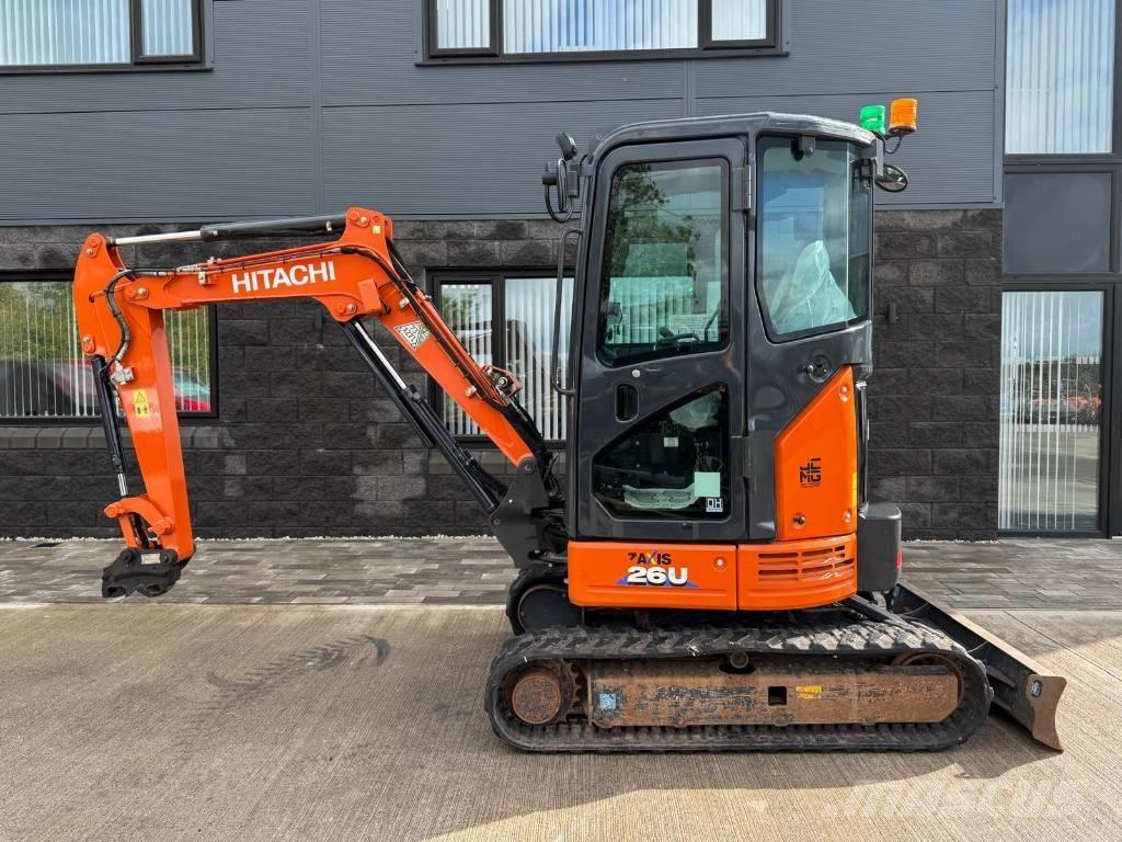 Hitachi ZX 26 U-6 Mini rýpadlá < 7t