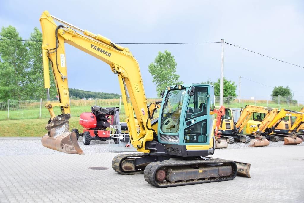 Yanmar Vio 80-1 Midi rýpadlá 7 t - 12 t