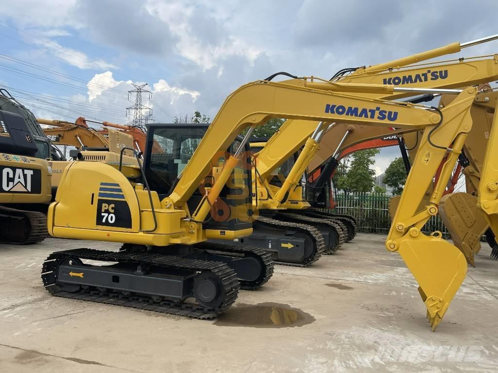 Komatsu PC 70 Midi rýpadlá 7 t - 12 t