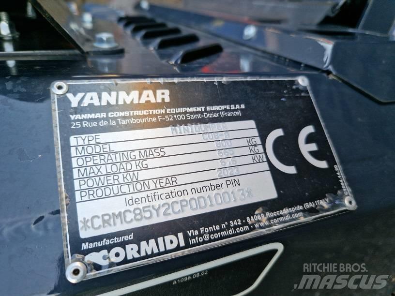 Yanmar C 08 Stavebné sklápače