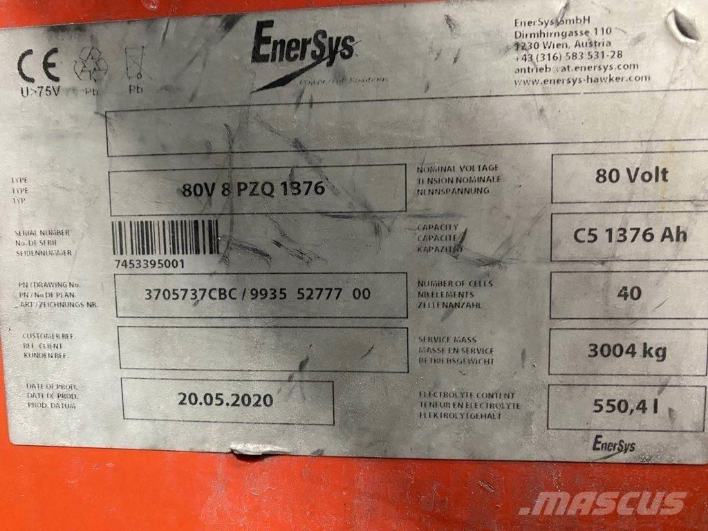 Linde E80-01/900 Akumulátorové vozíky