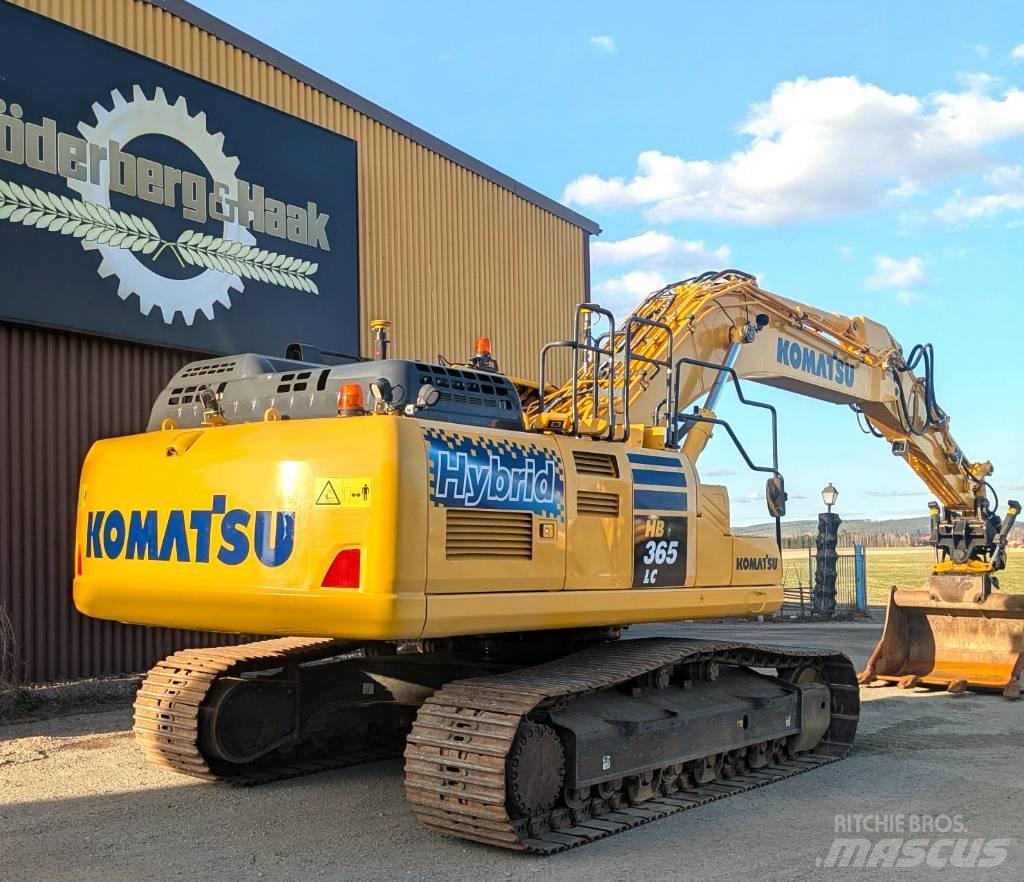 Komatsu HB365LC-3 Pásové rýpadlá
