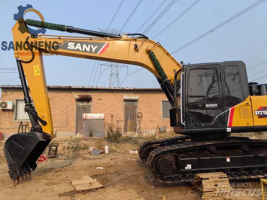 Sany SY 215 C-9 Pásové rýpadlá