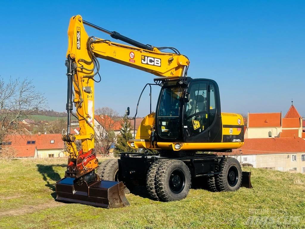 JCB JS 145 W Kolesové rýpadlá