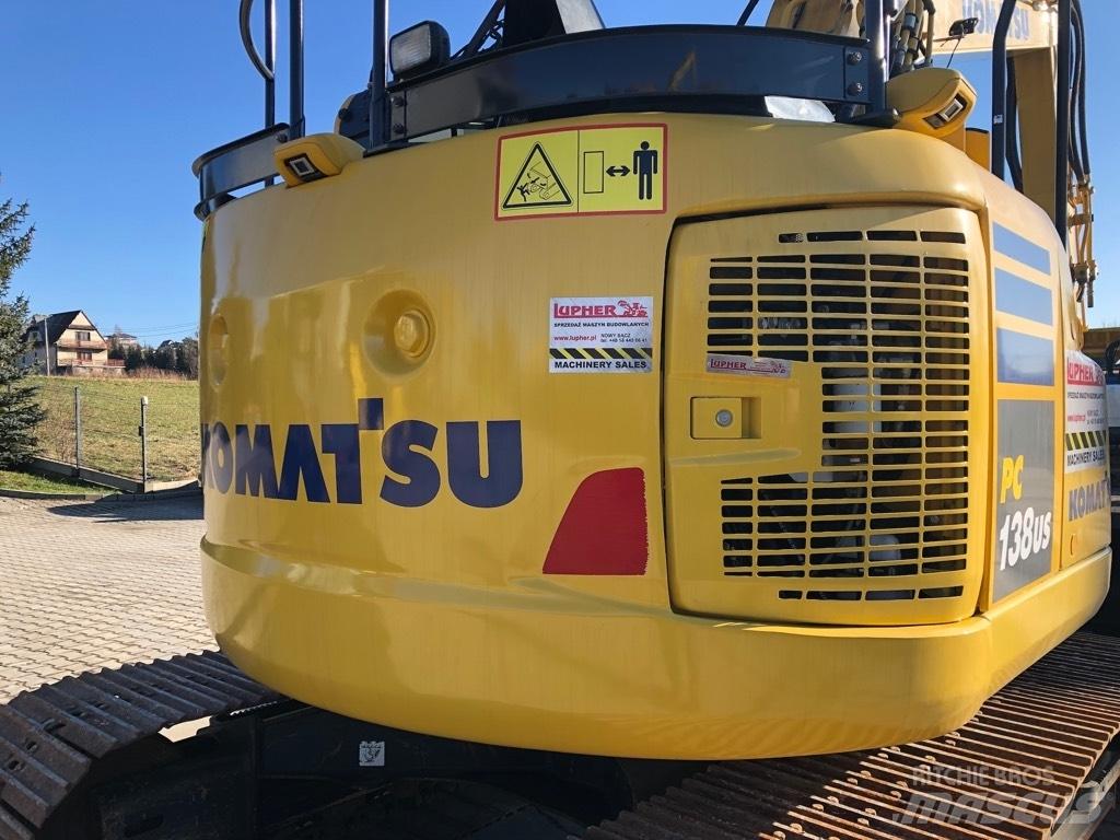 Komatsu PC138US-11 Pásové rýpadlá