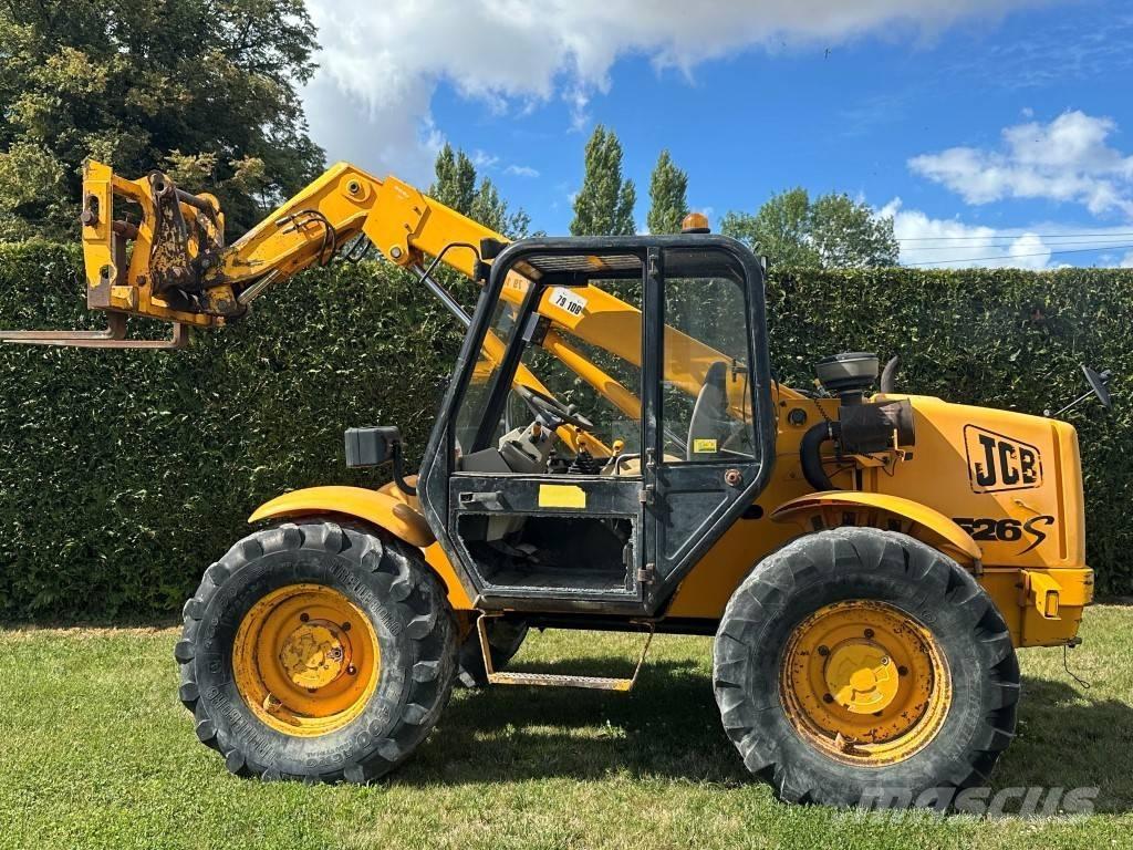 JCB 526 Teleskopické nakladače pre poľnohospodárstvo
