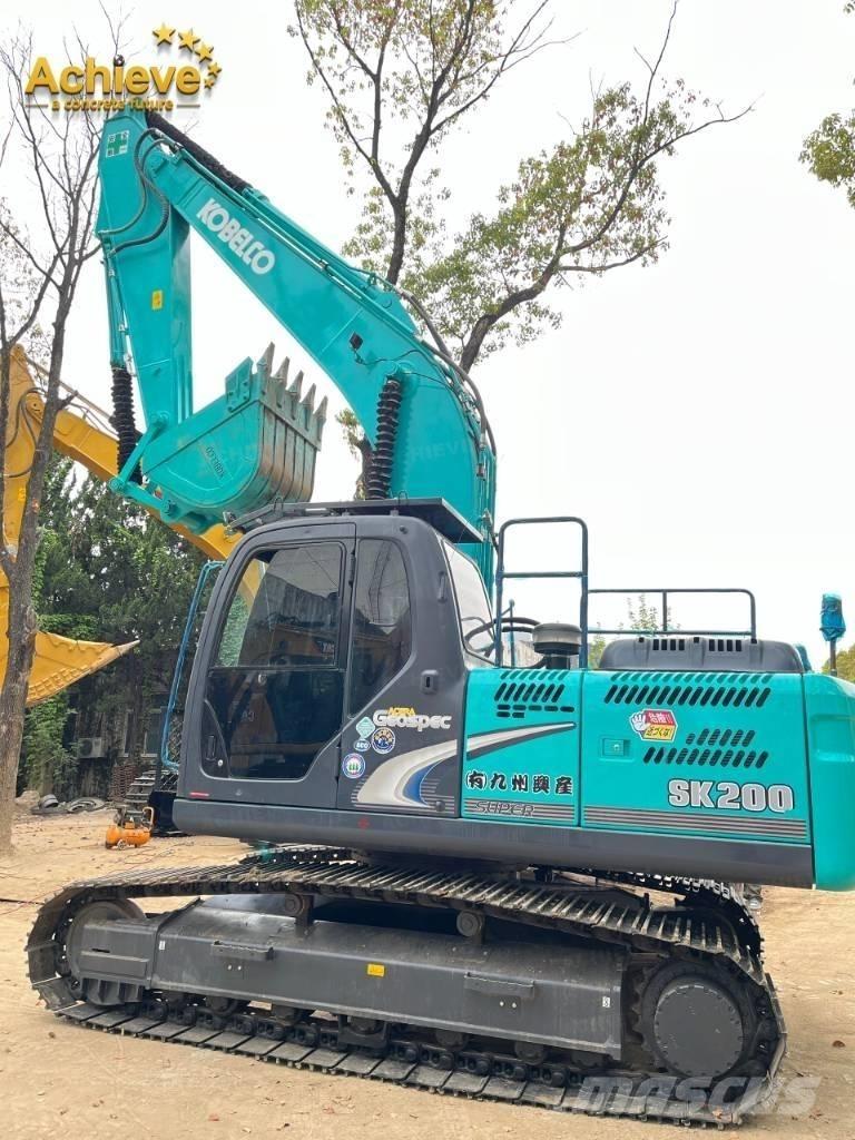 Kobelco SK 200 Pásové rýpadlá