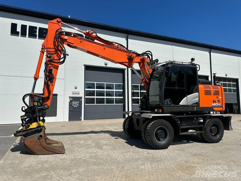 Hitachi ZX 140 W-6 Kolesové rýpadlá