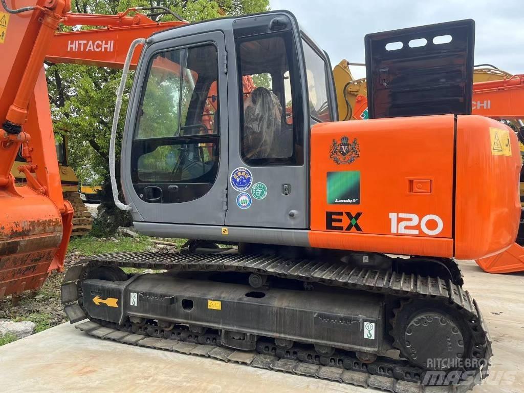 Hitachi EX 120 Pásové rýpadlá