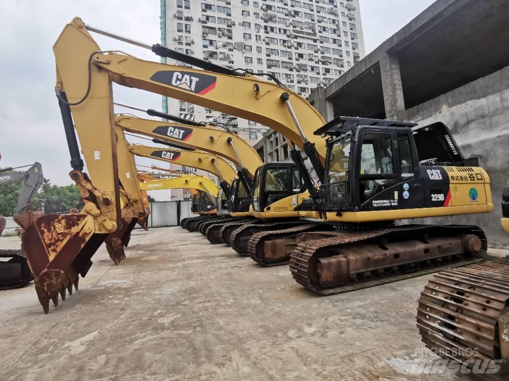 CAT 329 D Pásové rýpadlá