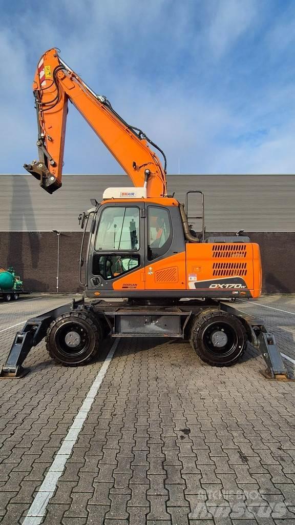 Doosan DX170W-5 Kolesové rýpadlá
