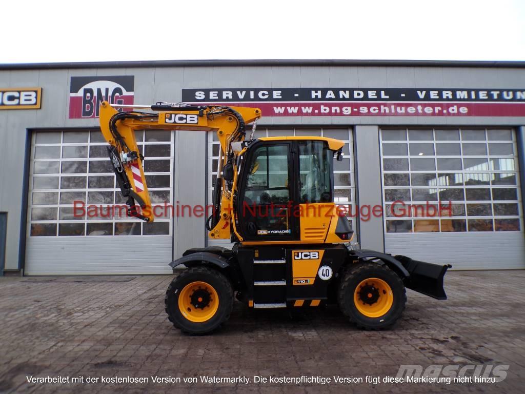 JCB Hydradig 110W Kolesové rýpadlá