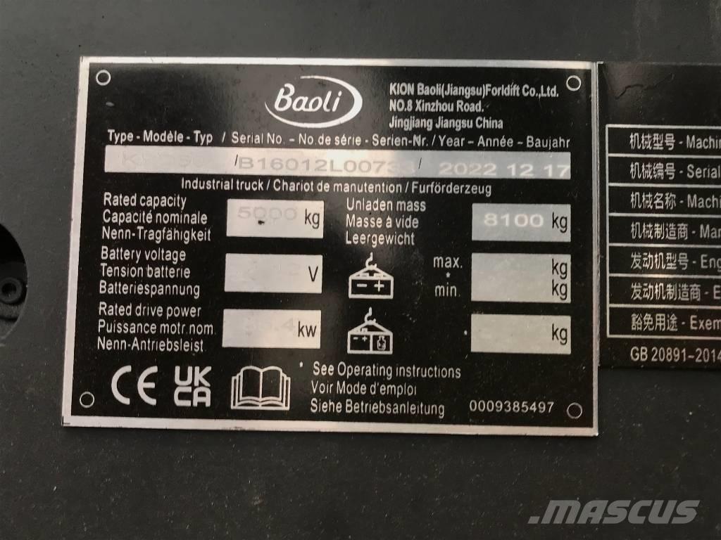 Baoli KBD 40 Dieselové vozíky