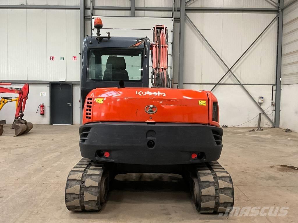 Kubota KX 080-4 Midi rýpadlá 7 t - 12 t