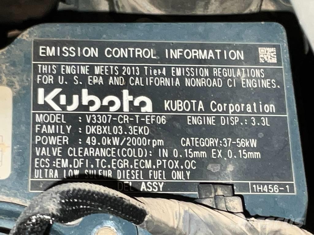 Kubota KX 080-4 Midi rýpadlá 7 t - 12 t