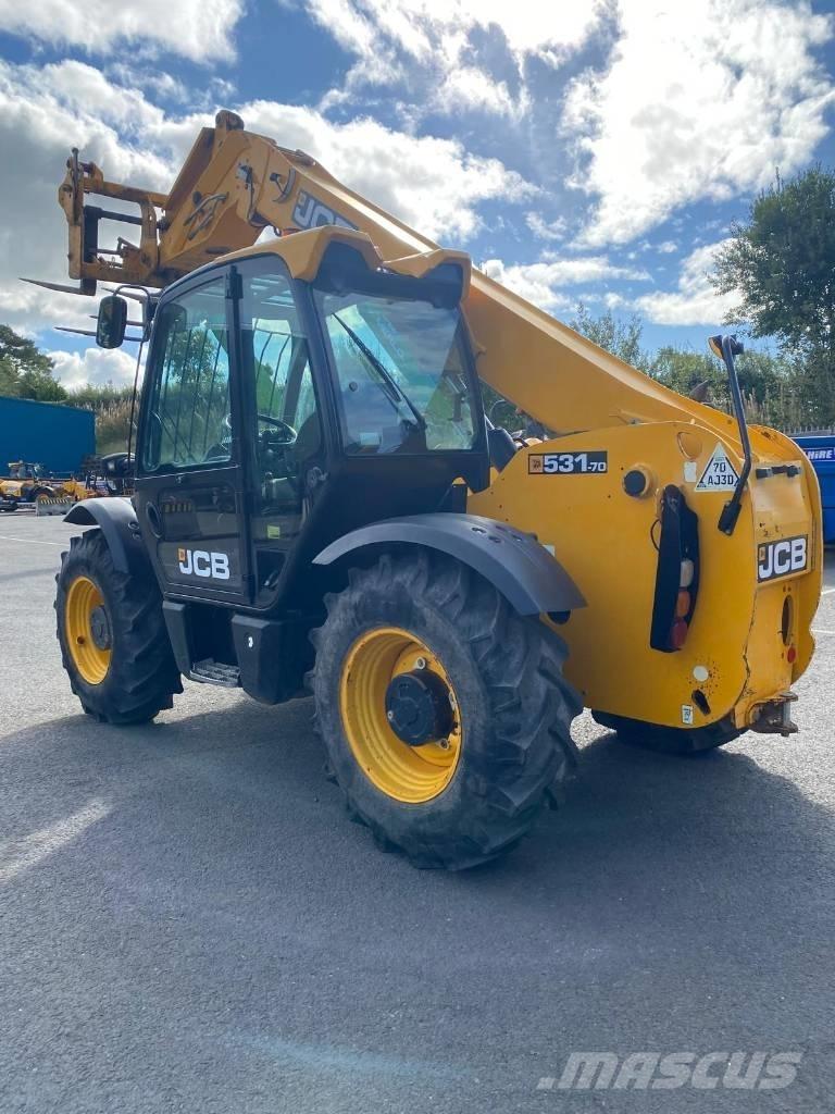 JCB 531-70 Teleskopické manipulátory