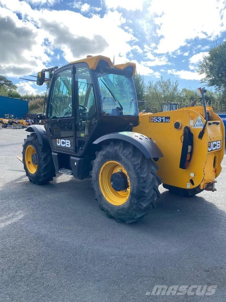 JCB 531-70 Teleskopické manipulátory