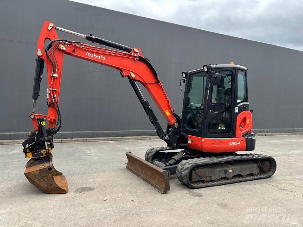 Kubota U 55-4 Mini rýpadlá < 7t