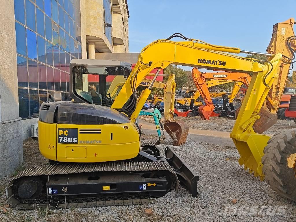 Komatsu PC 78 MR Midi rýpadlá 7 t - 12 t