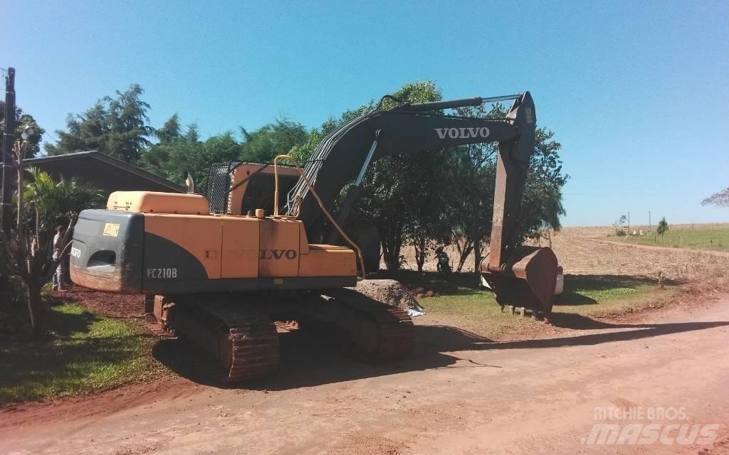 Volvo EC 210 B Pásové rýpadlá