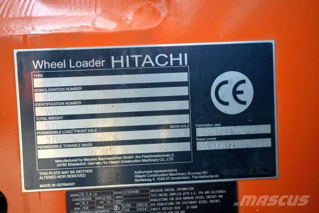 Hitachi ZW 95-6 C Kolesové nakladače