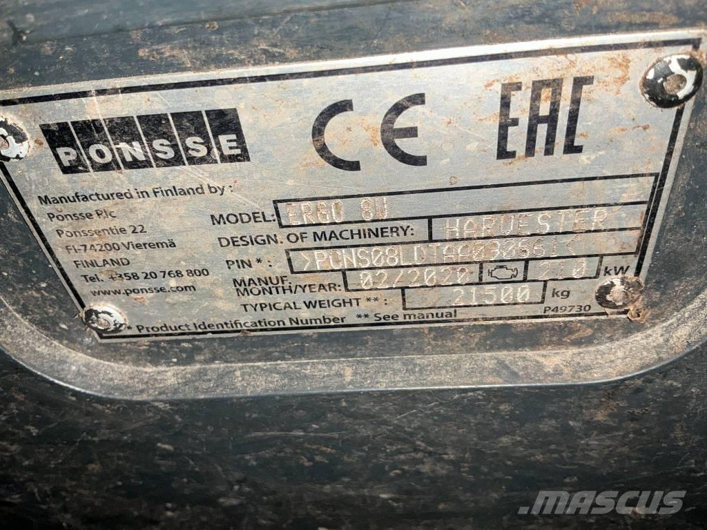 Ponsse ERGO 8W Harvestory