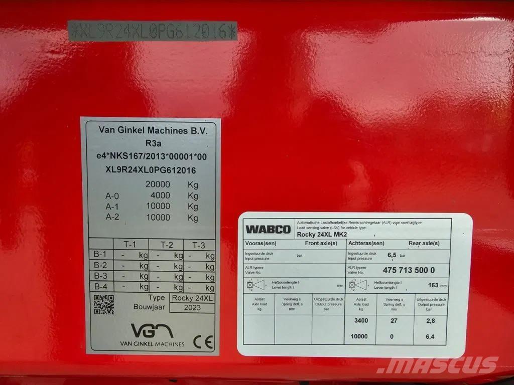 VGM Rocky 24 XL Stavebné sklápače