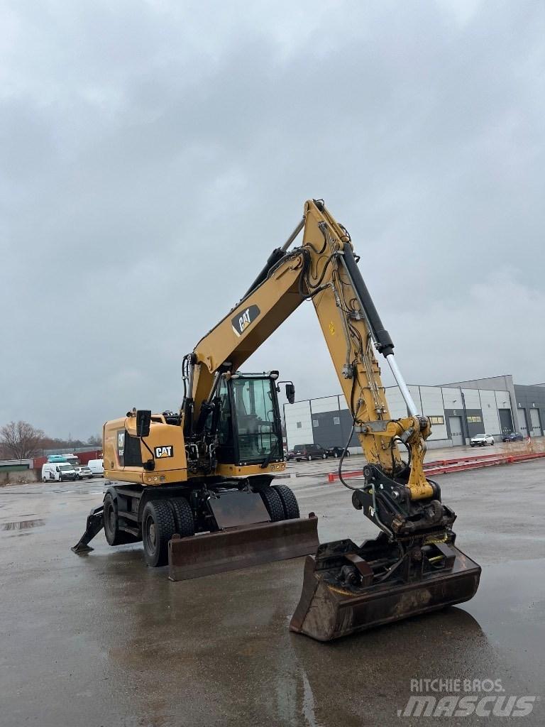 CAT M 316 F Kolesové rýpadlá
