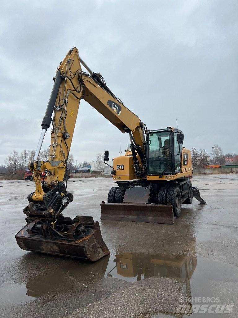 CAT M 316 F Kolesové rýpadlá