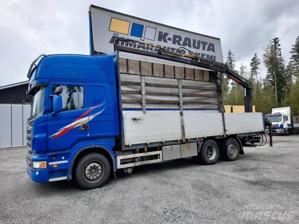 Scania R 560 Autožeriavy, hydraulické ruky