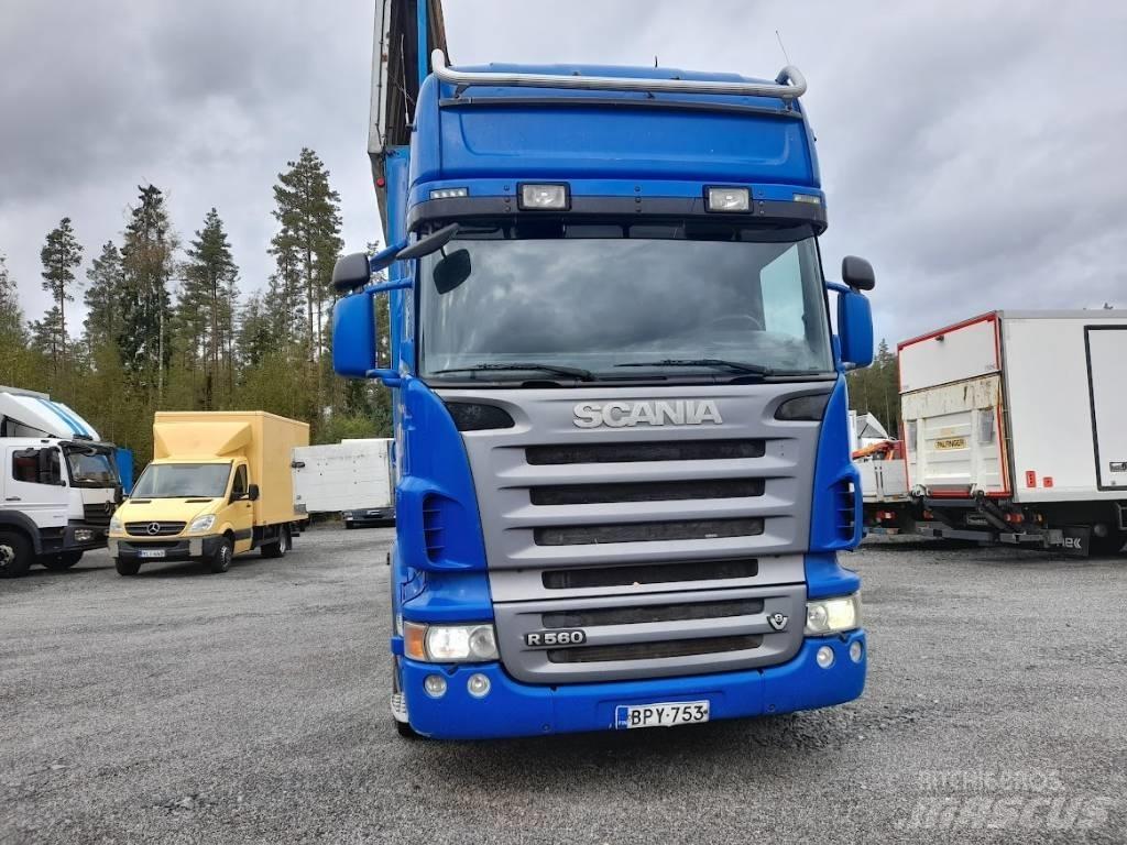 Scania R 560 Autožeriavy, hydraulické ruky
