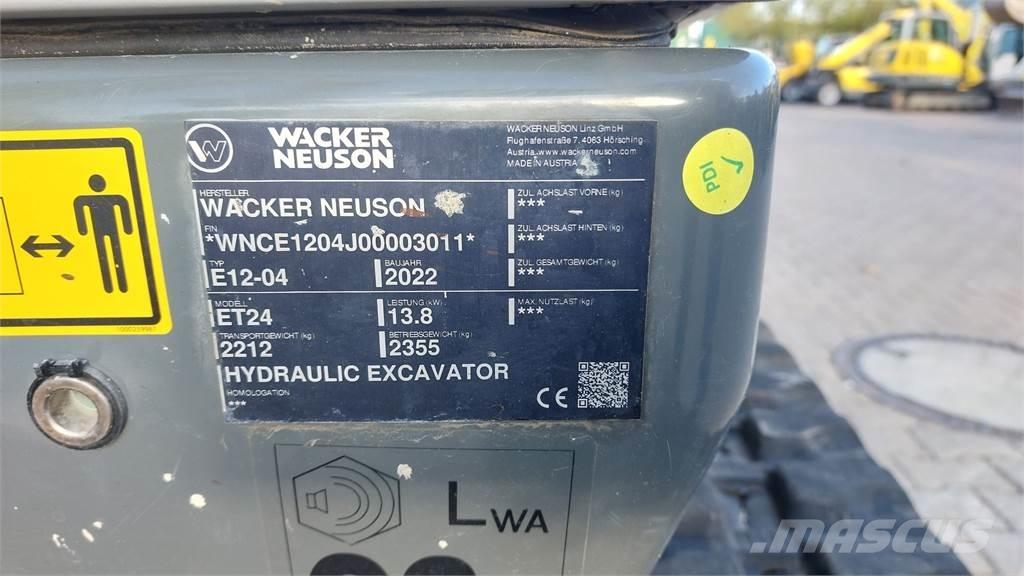 Wacker Neuson ET24 Pásové rýpadlá