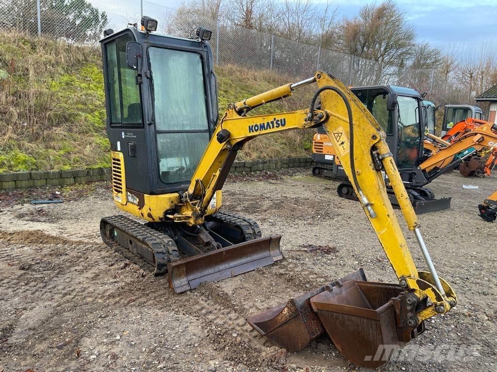 Komatsu PC 16 R-3HS Mini rýpadlá < 7t