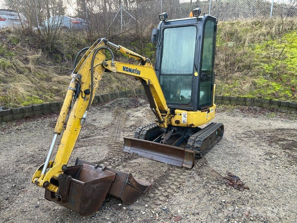 Komatsu PC 16 R-3HS Mini rýpadlá < 7t
