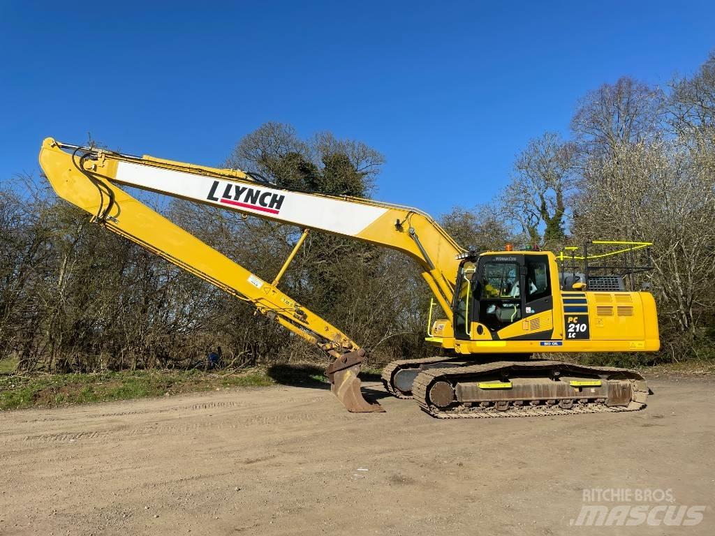 Komatsu PC 210 Rýpadlá s dlhým dosahom