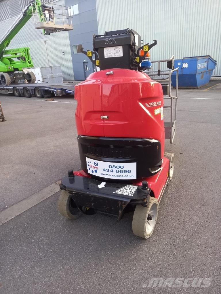 Manitou 100 VJR Vertikálne stĺpové výťahy