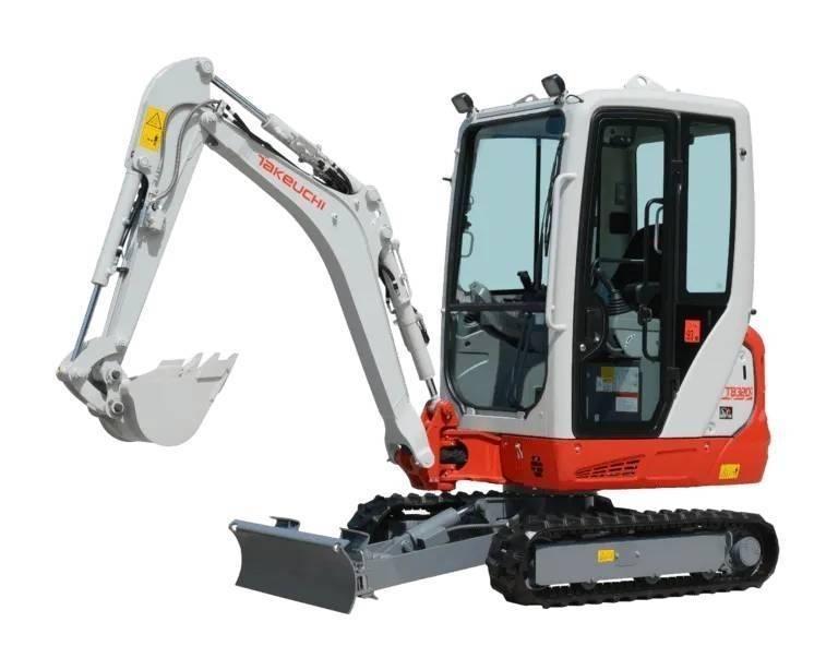 Takeuchi TB320 Mini rýpadlá < 7t