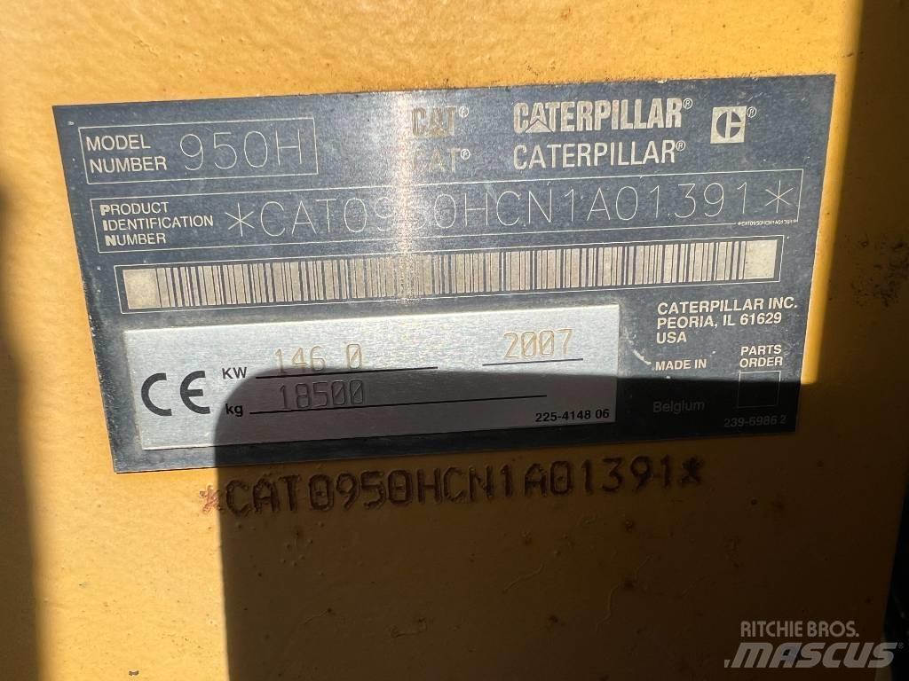 CAT 950 H Kolesové nakladače